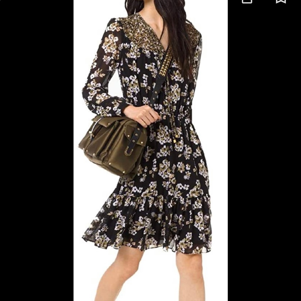 Brand New- Michael Kors Floral Dress -New - never been worn still has tags